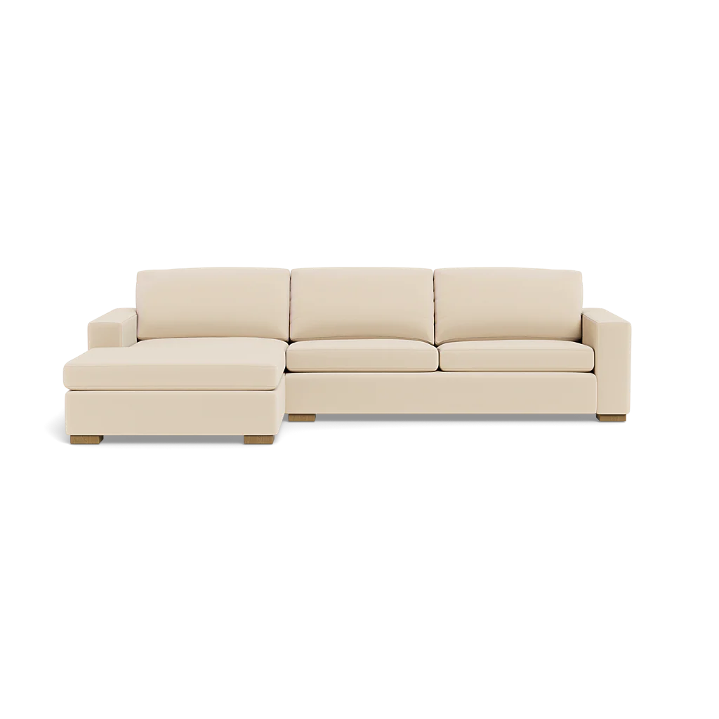 Mi Casa Furniture Deep-Seat Chaise Sectional