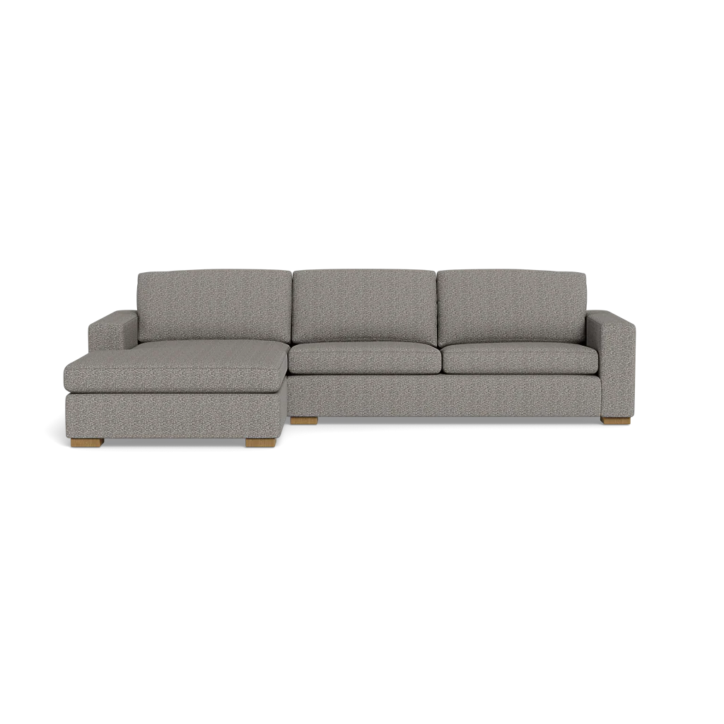 Mi Casa Furniture Deep-Seat Chaise Sectional