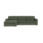Mi Casa Furniture Deep-Seat Chaise Sectional