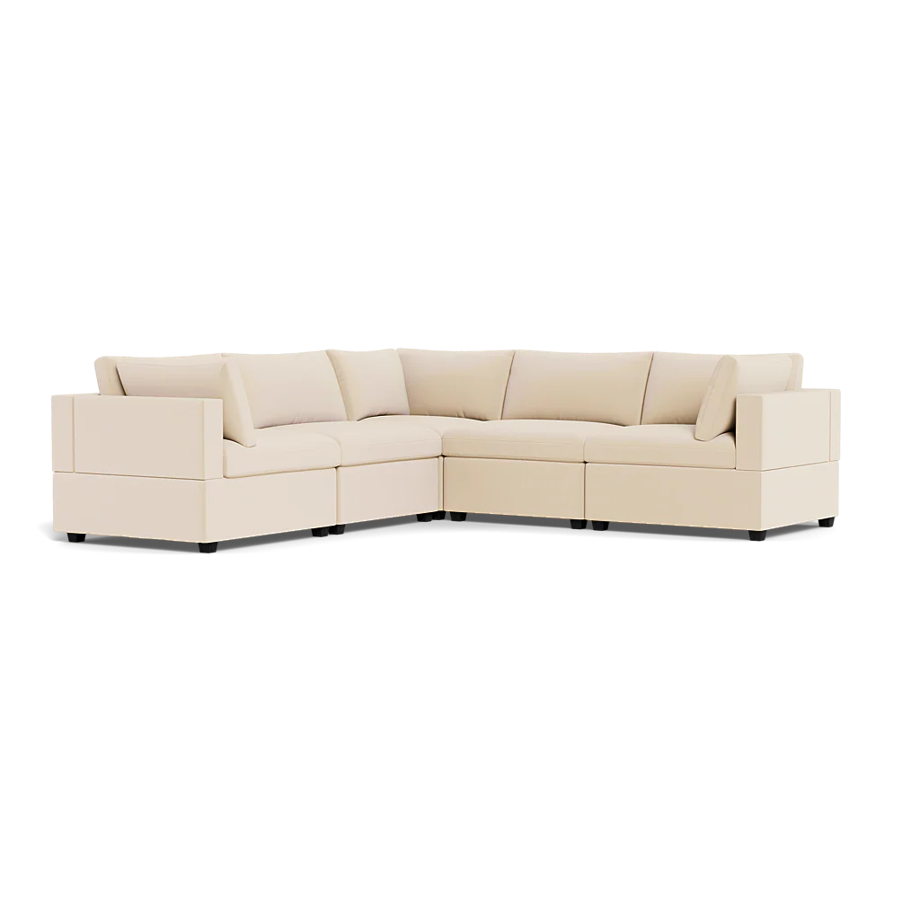 Mi Casa Furniture Box Cushion Corner Sectional