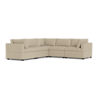 Mi Casa Furniture Box Cushion Corner Sectional