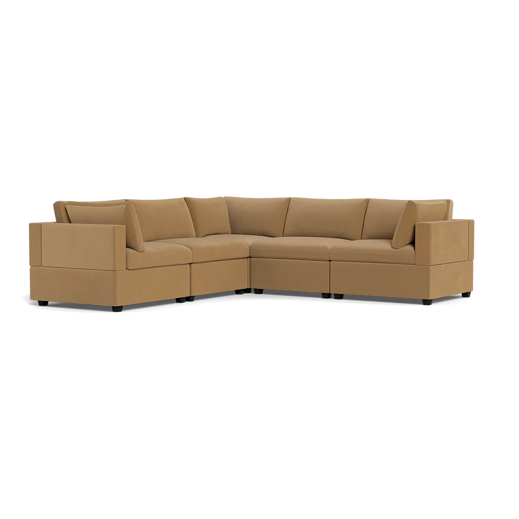 Mi Casa Furniture Box Cushion Corner Sectional