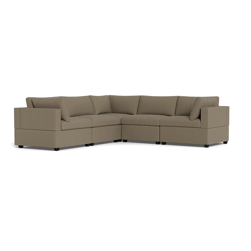 Mi Casa Furniture Box Cushion Corner Sectional