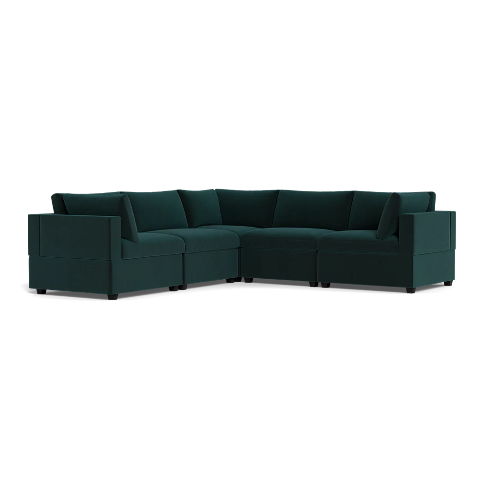 Mi Casa Furniture Box Cushion Corner Sectional