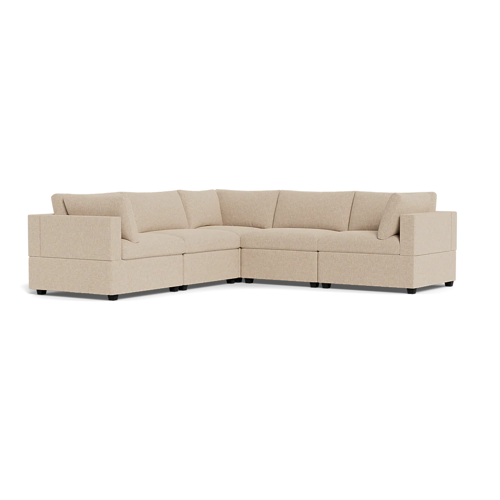 Mi Casa Furniture Box Cushion Corner Sectional