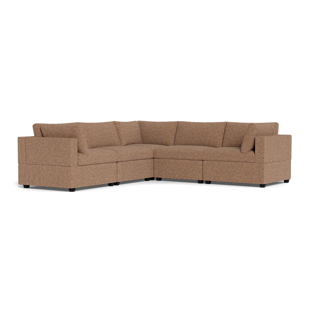 Mi Casa Furniture Box Cushion Corner Sectional