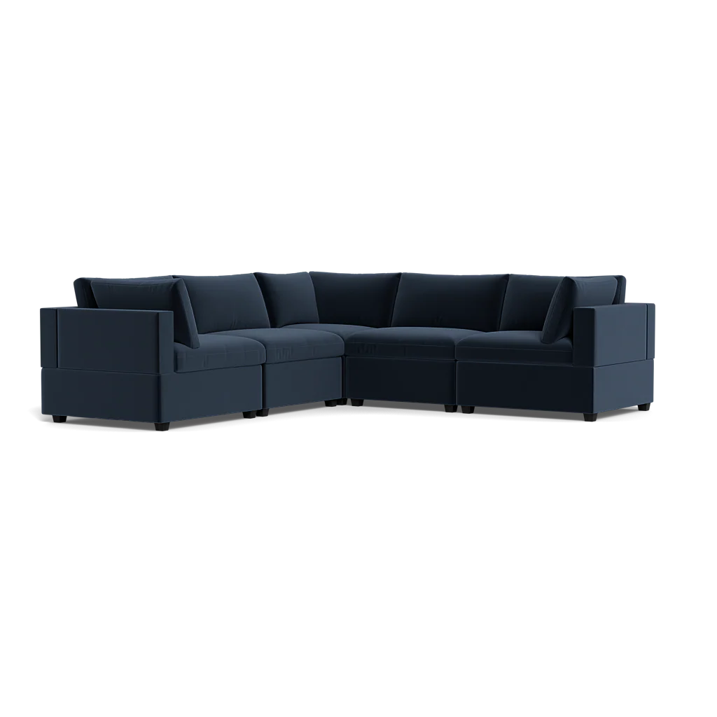 Mi Casa Furniture Box Cushion Corner Sectional