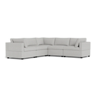 Mi Casa Furniture Box Cushion Corner Sectional