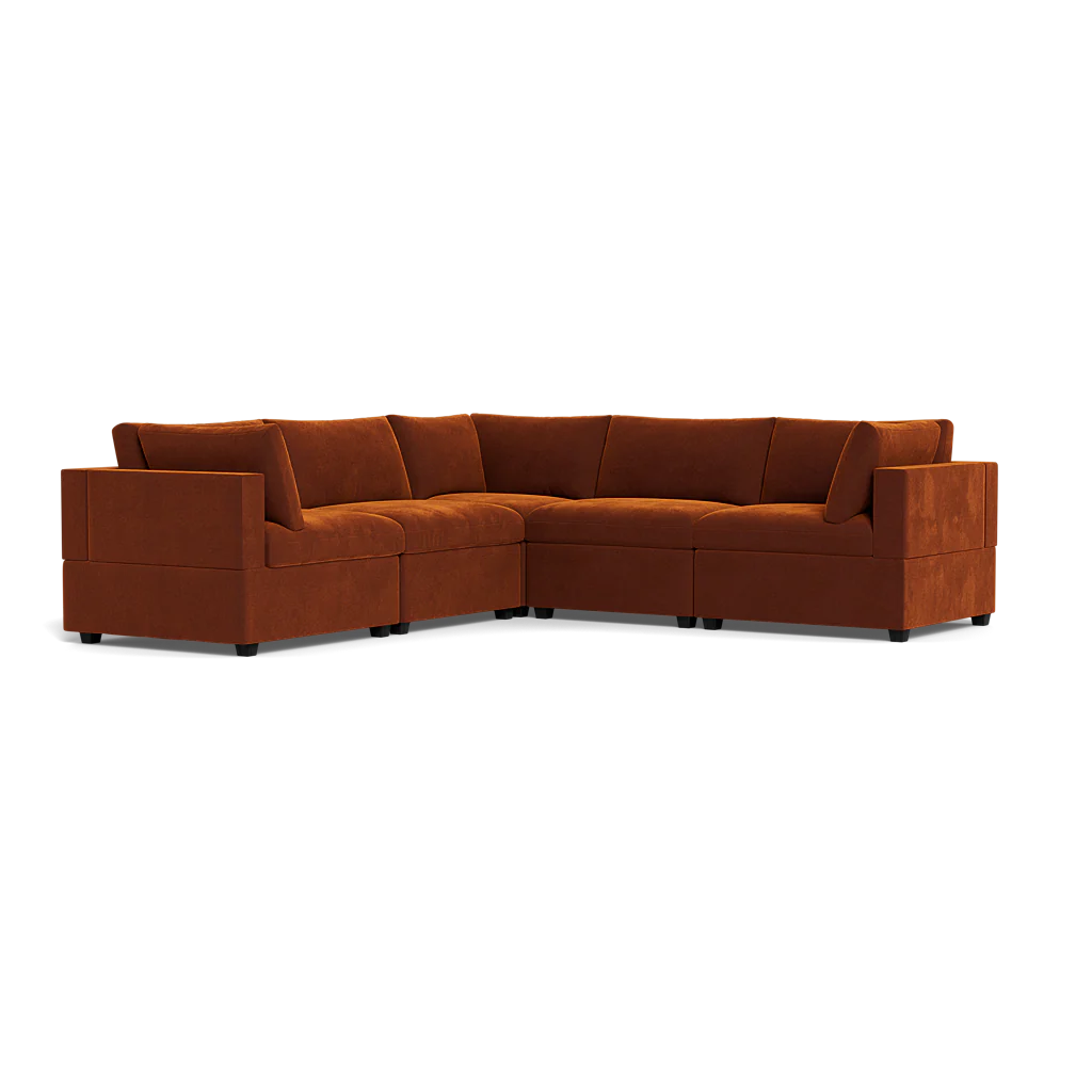 Mi Casa Furniture Box Cushion Corner Sectional