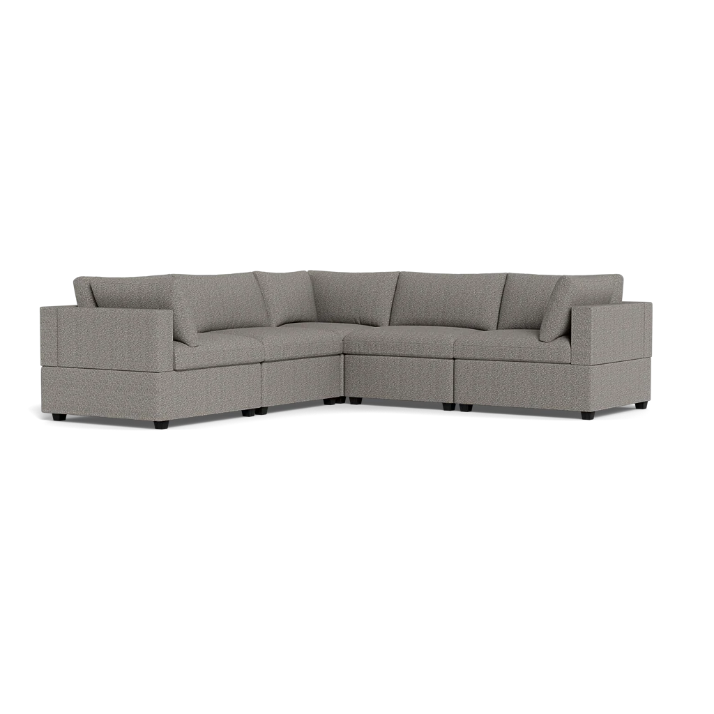 Mi Casa Furniture Box Cushion Corner Sectional