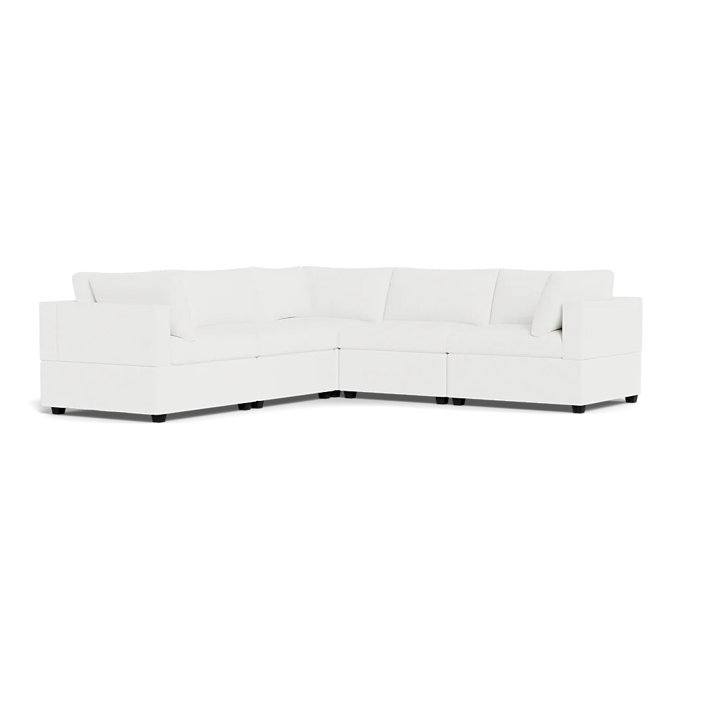 Mi Casa Furniture Box Cushion Corner Sectional