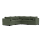 Mi Casa Furniture Box Cushion Corner Sectional