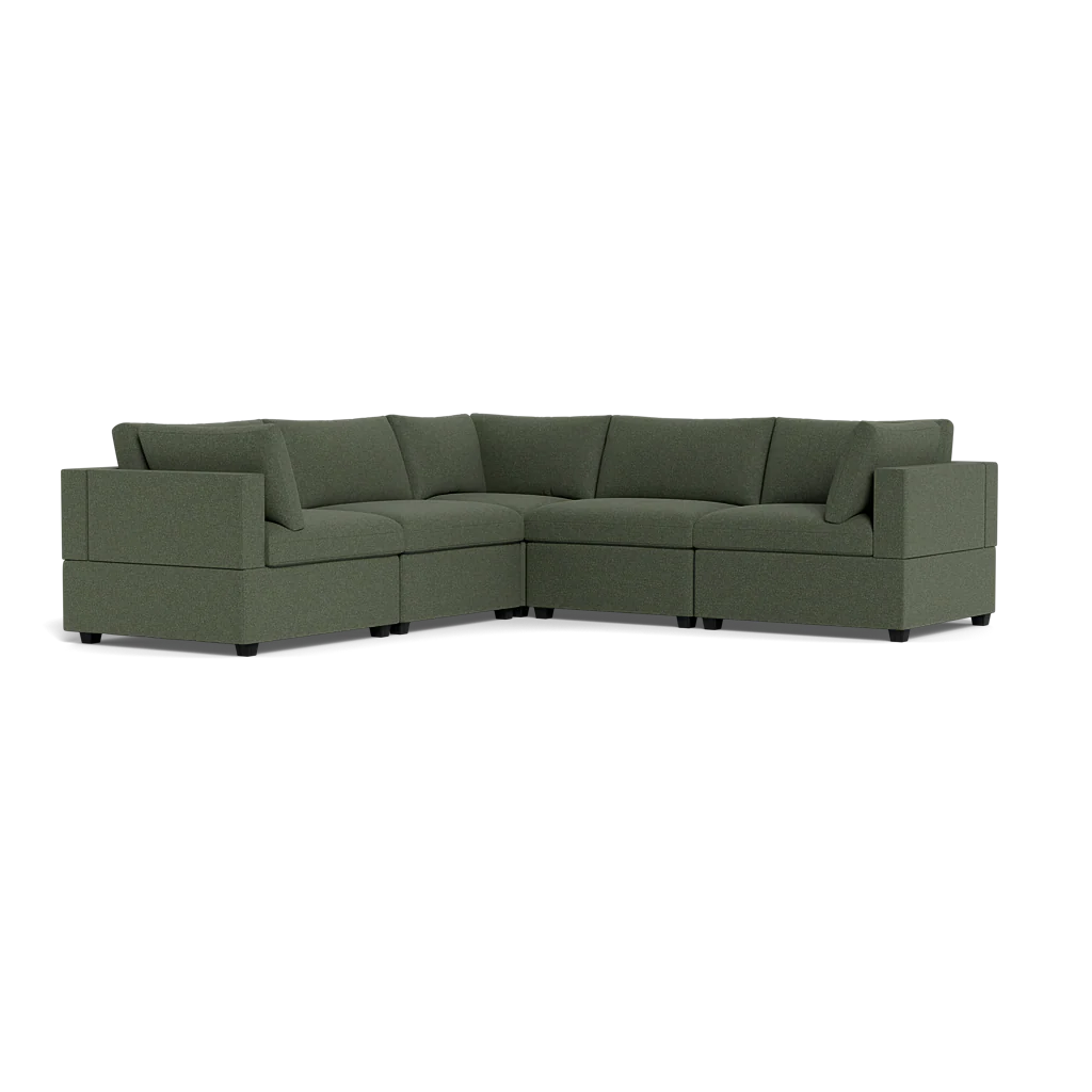 Mi Casa Furniture Box Cushion Corner Sectional