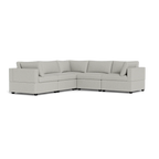 Mi Casa Furniture Box Cushion Corner Sectional