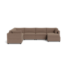 Mi Casa Furniture Box Cushion Grand Corner + Ottoman