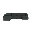 Mi Casa Furniture Box Cushion Grand Corner + Ottoman