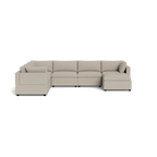 Mi Casa Furniture Box Cushion Grand Corner + Ottoman