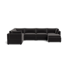 Mi Casa Furniture Box Cushion Grand Corner + Ottoman