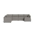 Mi Casa Furniture Box Cushion Grand Corner + Ottoman