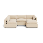 Mi Casa Furniture Pillow Cushion L-Shape + Ottoman