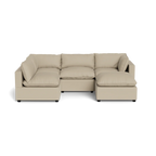 Mi Casa Furniture Pillow Cushion L-Shape + Ottoman