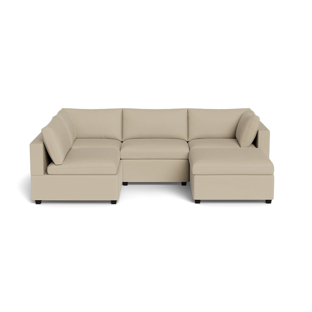Mi Casa Furniture Box Cushion L-Shape + Ottoman