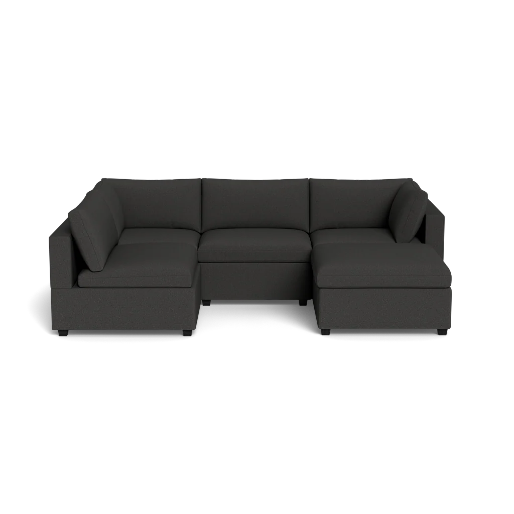 Mi Casa Furniture Box Cushion L-Shape + Ottoman