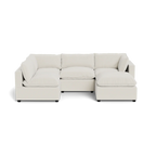 Mi Casa Furniture Pillow Cushion L-Shape + Ottoman