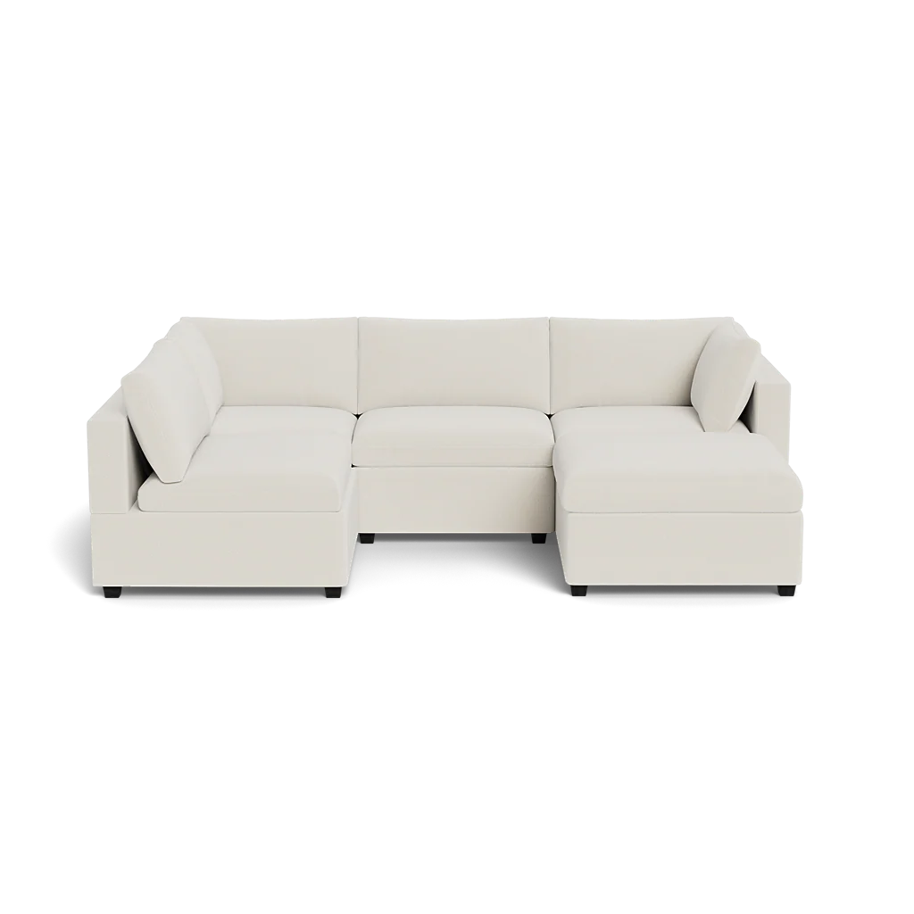 Mi Casa Furniture Box Cushion L-Shape + Ottoman