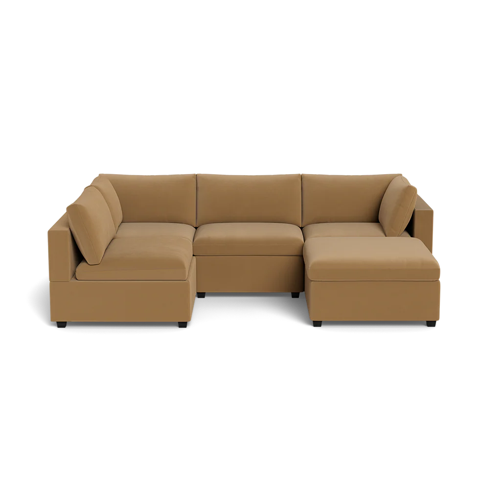 Mi Casa Furniture Box Cushion L-Shape + Ottoman