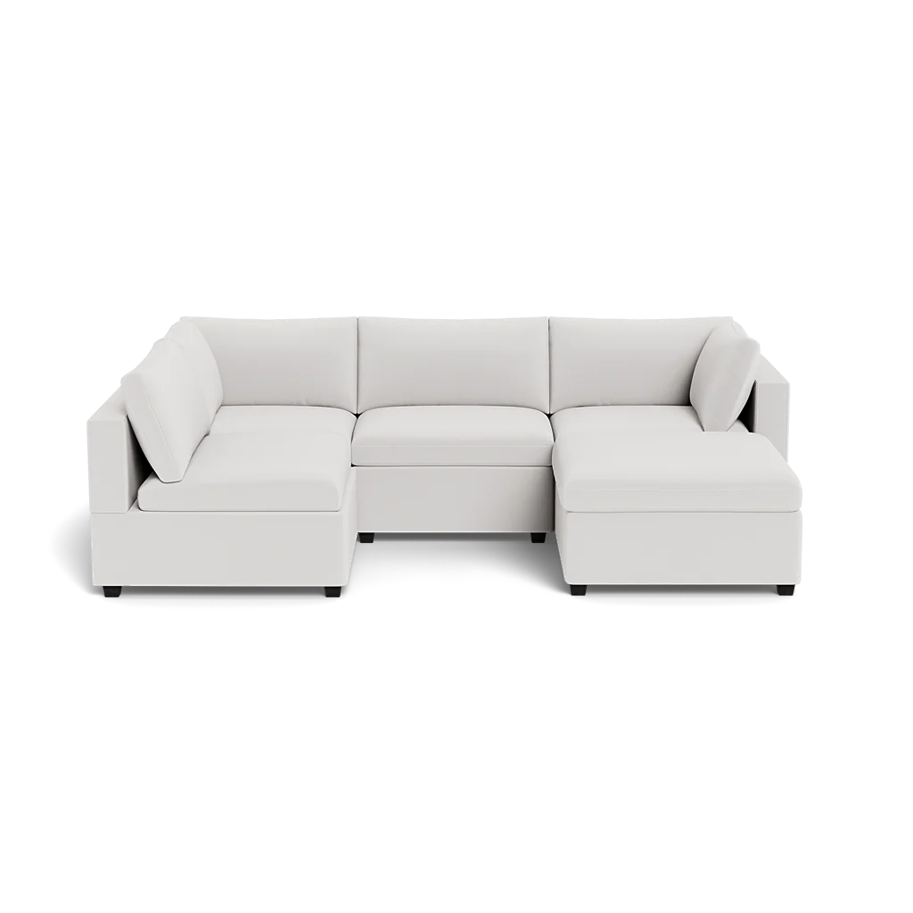 Mi Casa Furniture Box Cushion L-Shape + Ottoman