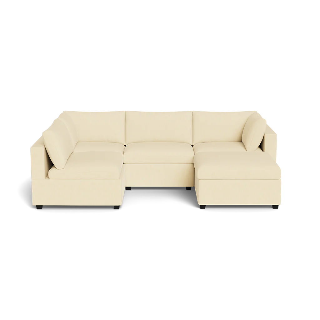 Mi Casa Furniture Box Cushion L-Shape + Ottoman
