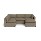 Mi Casa Furniture Pillow Cushion L-Shape + Ottoman