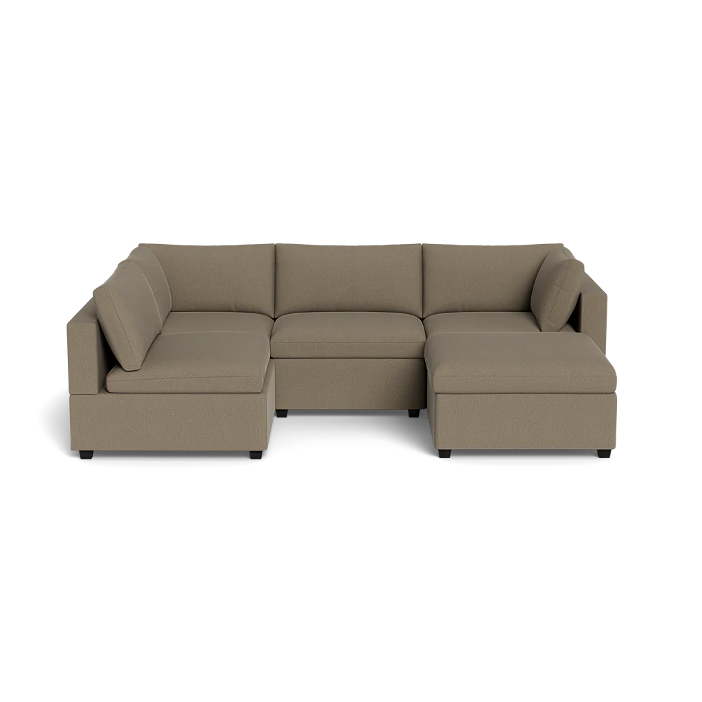 Mi Casa Furniture Box Cushion L-Shape + Ottoman