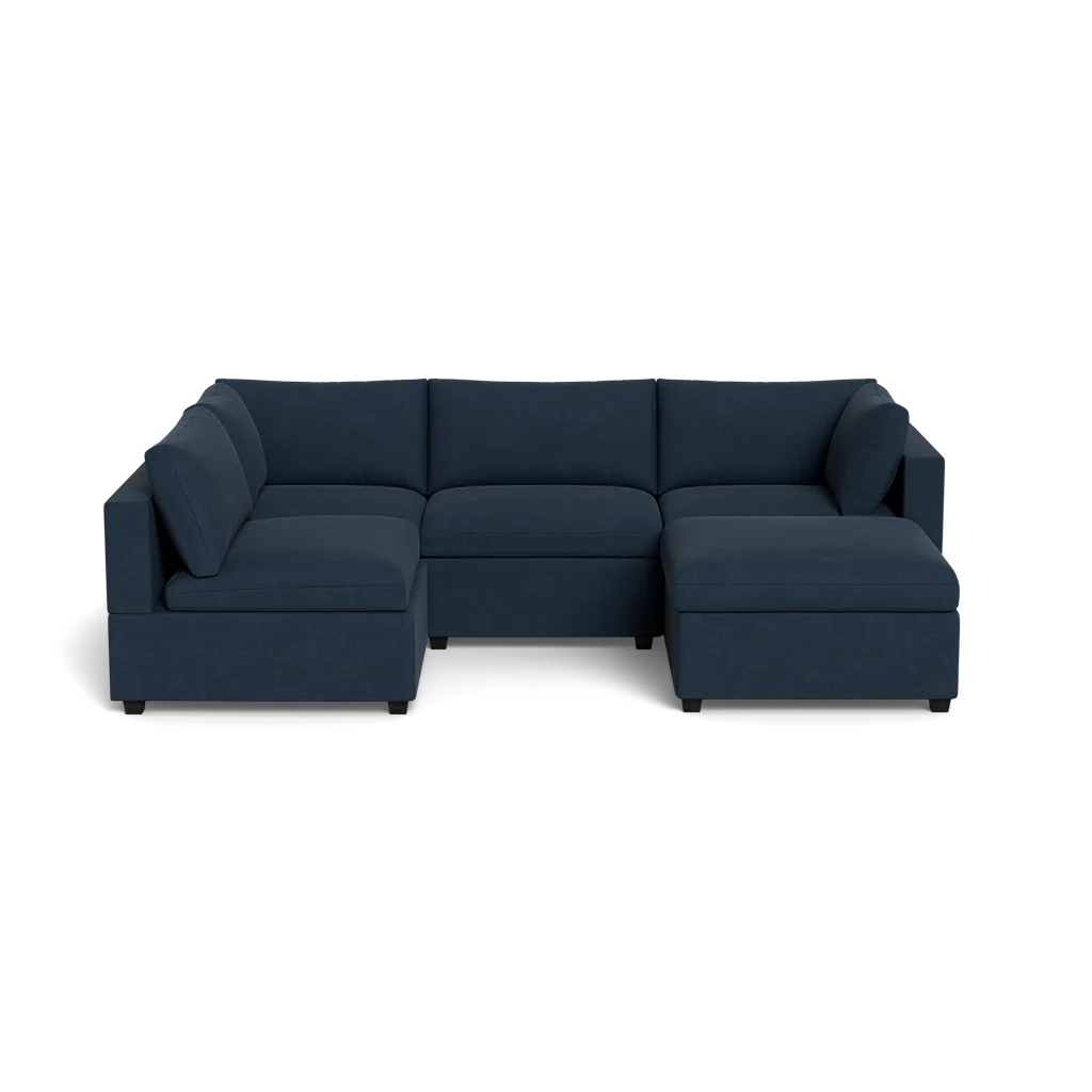 Mi Casa Furniture Box Cushion L-Shape + Ottoman