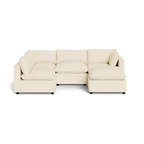 Mi Casa Furniture Pillow Cushion L-Shape + Ottoman