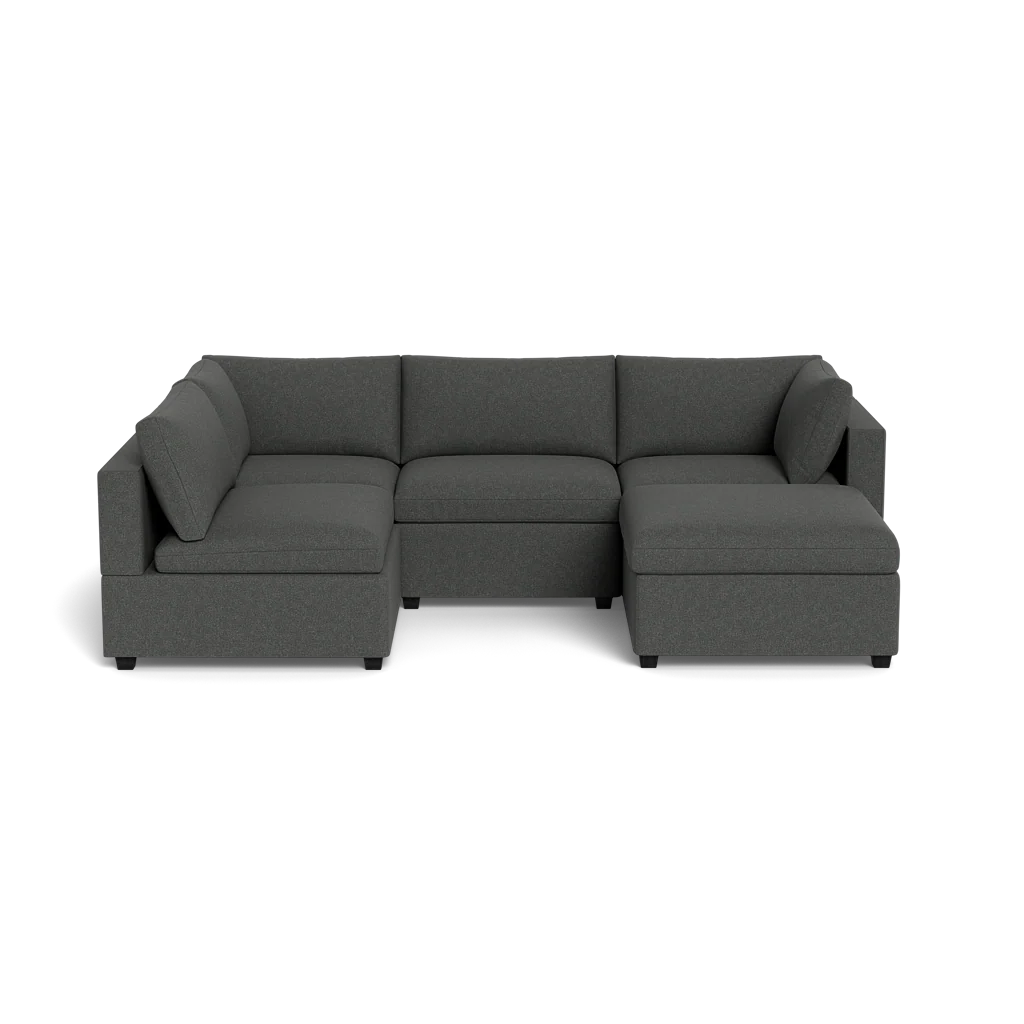 Mi Casa Furniture Box Cushion L-Shape + Ottoman