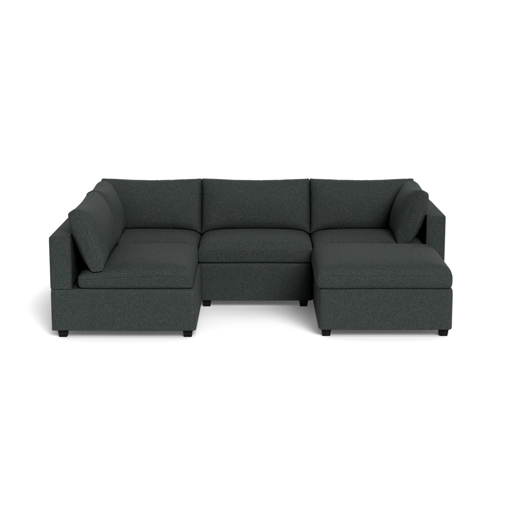 Mi Casa Furniture Box Cushion L-Shape + Ottoman