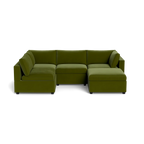 Mi Casa Furniture Box Cushion L-Shape + Ottoman