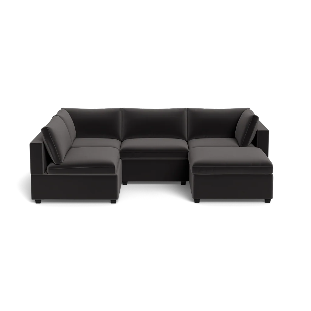 Mi Casa Furniture Box Cushion L-Shape + Ottoman