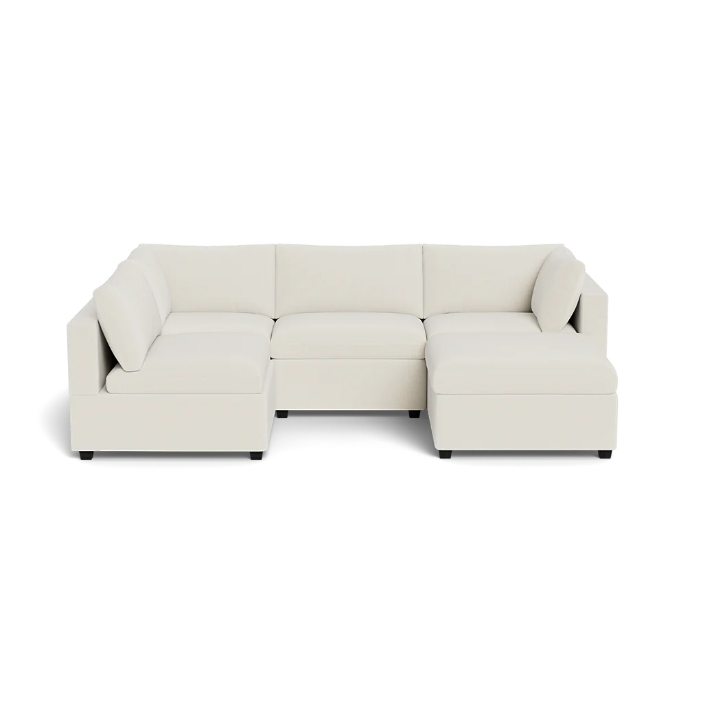 Mi Casa Furniture Box Cushion L-Shape + Ottoman