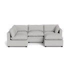 Mi Casa Furniture Pillow Cushion L-Shape + Ottoman