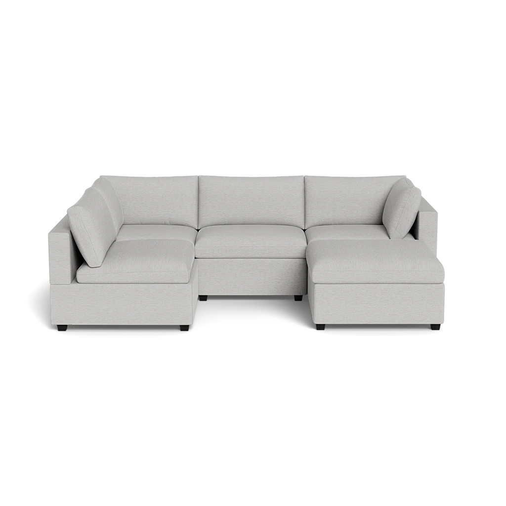 Mi Casa Furniture Box Cushion L-Shape + Ottoman