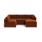 Mi Casa Furniture Box Cushion L-Shape + Ottoman