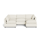 Mi Casa Furniture Pillow Cushion L-Shape + Ottoman