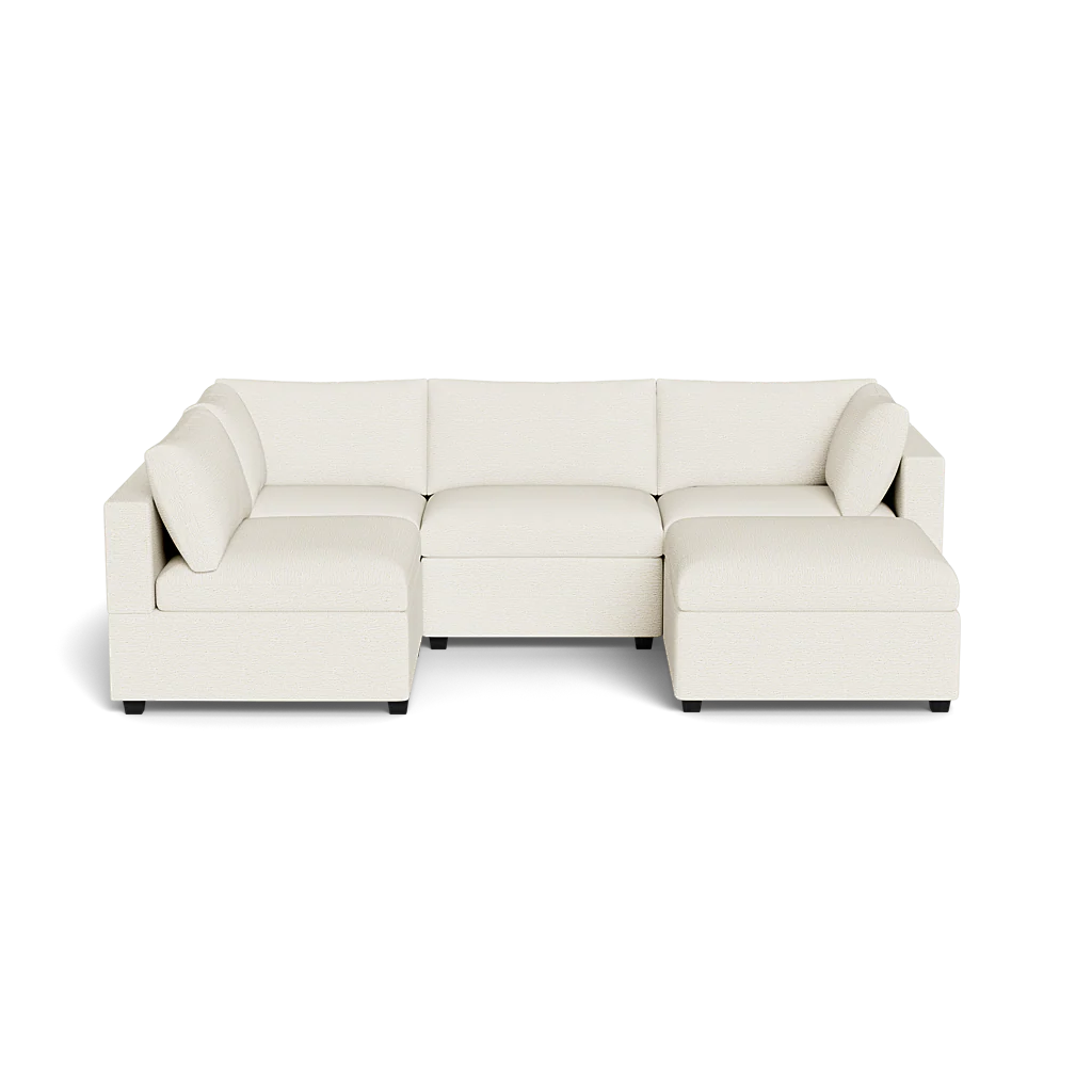 Mi Casa Furniture Box Cushion L-Shape + Ottoman