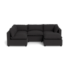 Mi Casa Furniture Pillow Cushion L-Shape + Ottoman