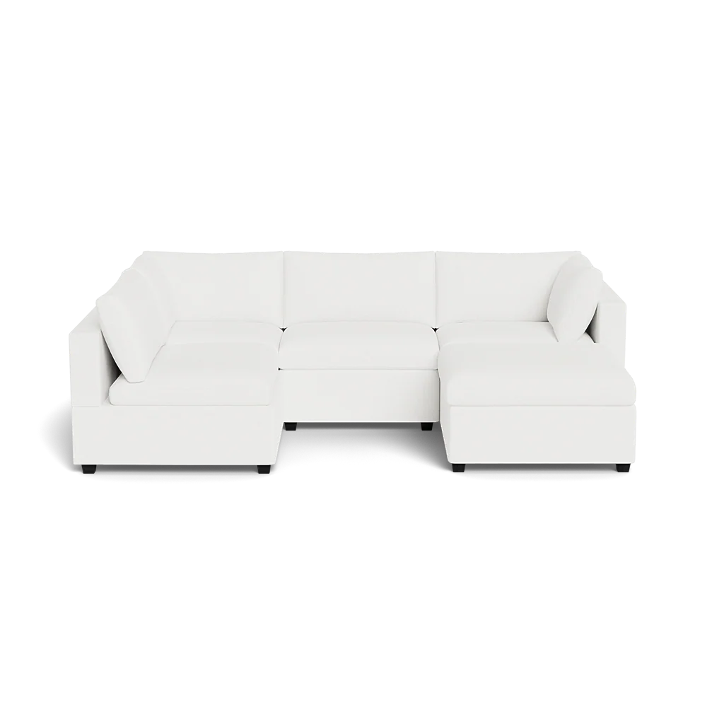 Mi Casa Furniture Box Cushion L-Shape + Ottoman