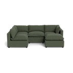 Mi Casa Furniture Pillow Cushion L-Shape + Ottoman