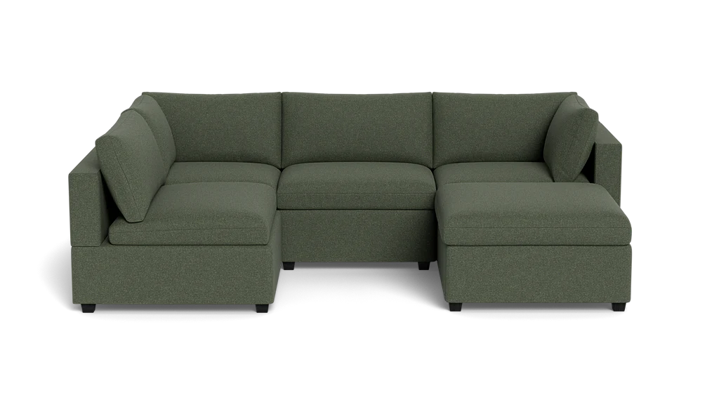 Mi Casa Furniture Box Cushion L-Shape + Ottoman